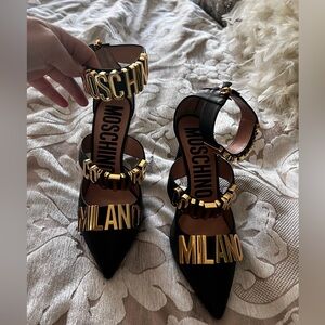 Moschino womens heels shoes